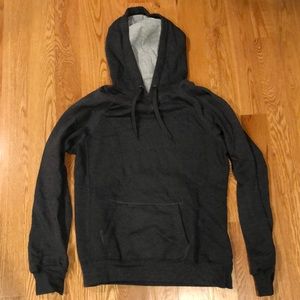 Women’s gray Champion hooded sweatshirt